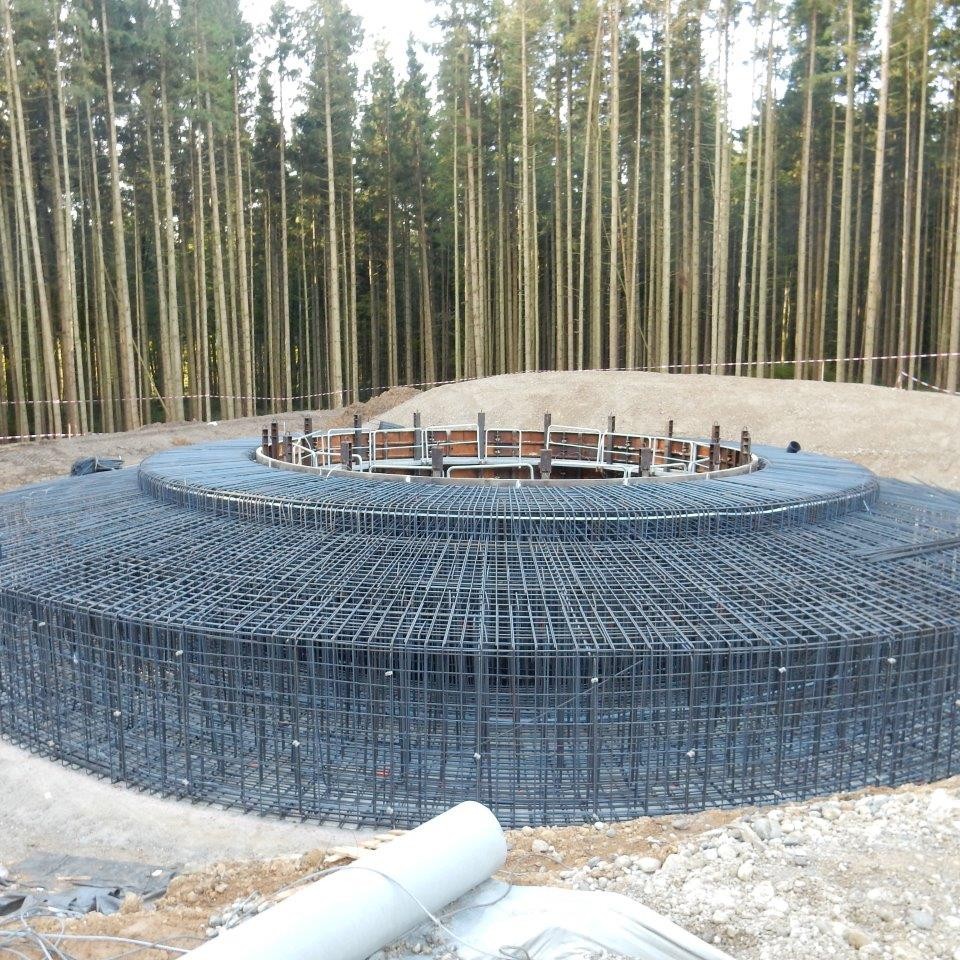 Fundamentbewehrung, Fuchstal