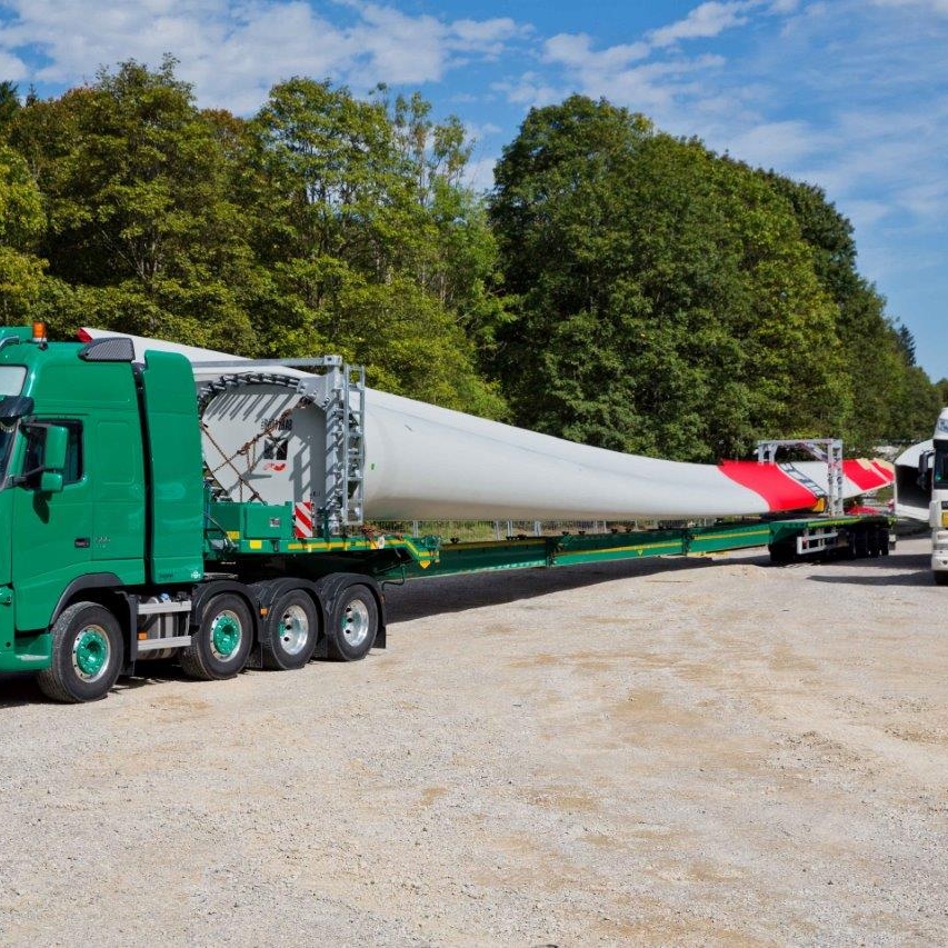 Flügeltransport, Berg