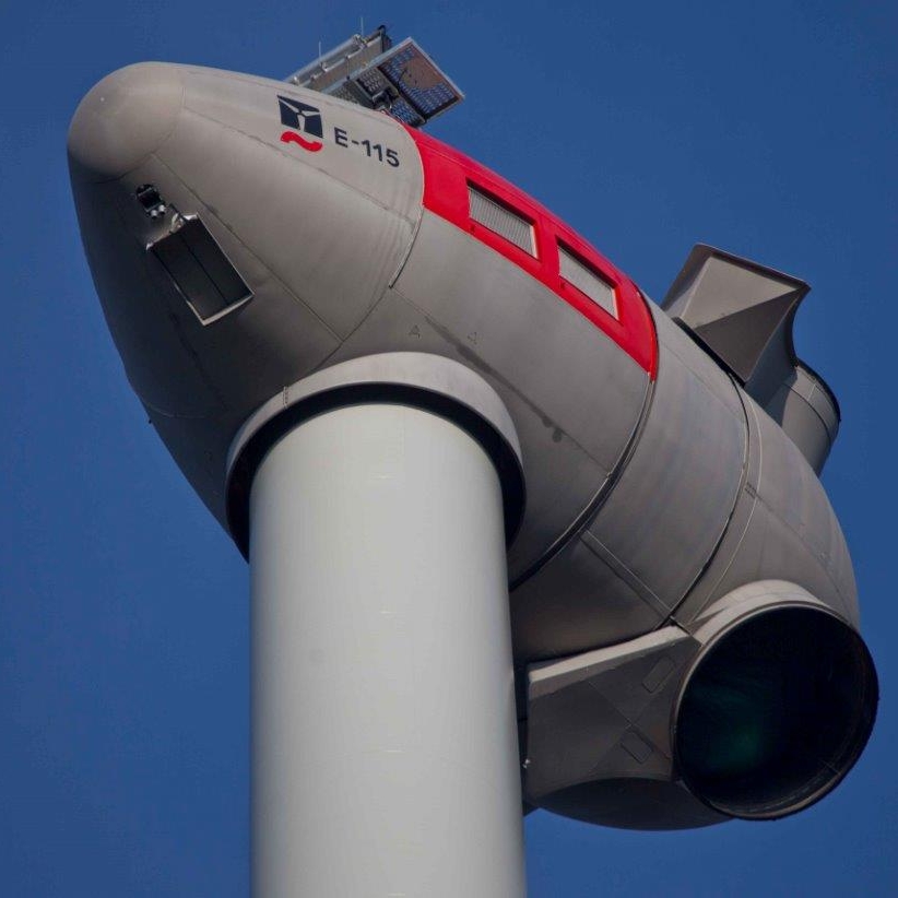 Gondel von unten, Berg